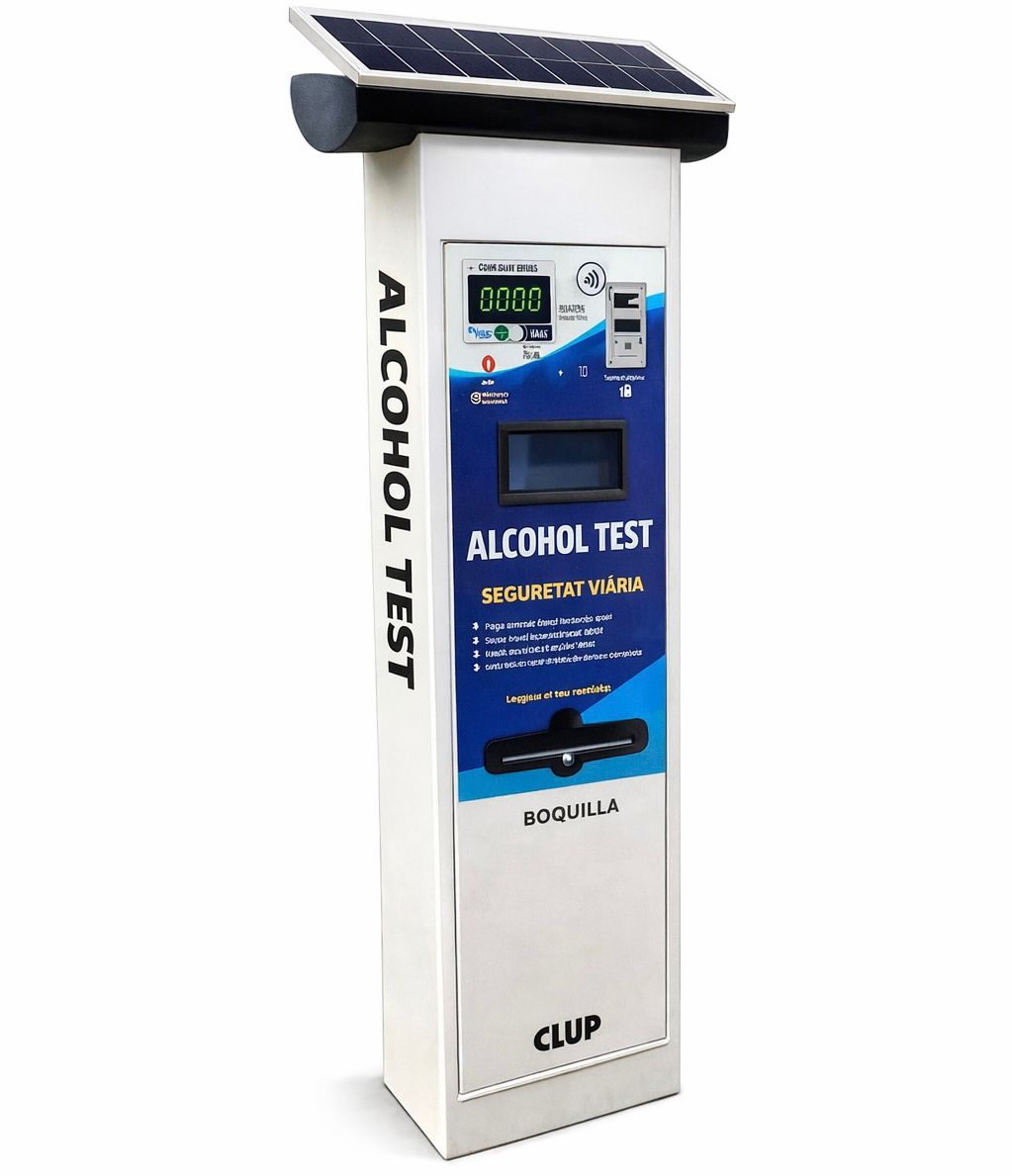 Alcoholímetre solar per a ajuntaments